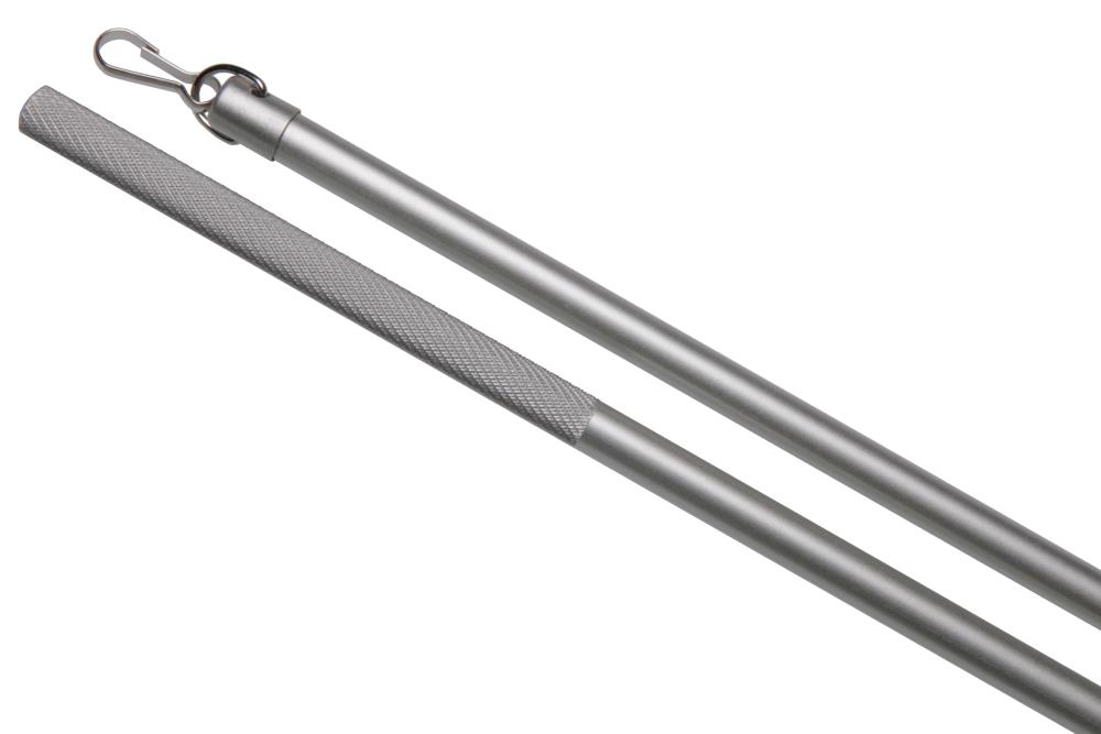 Schleuderstab aus Aluminium, Ø 9 mm, für Gardinen / Flächenvorhänge